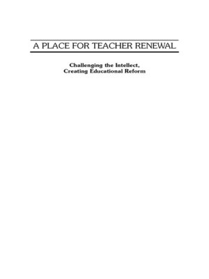 cover image of A Place for Teacher Renewal